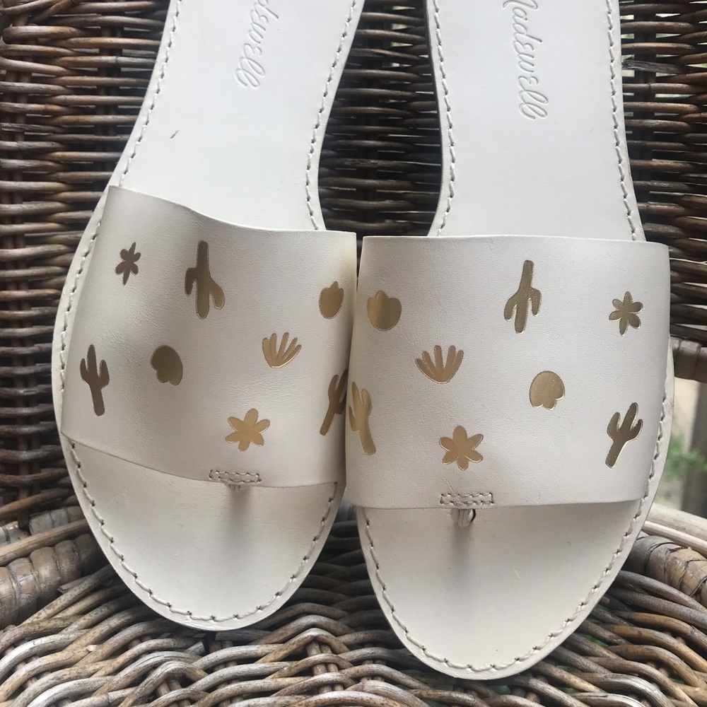 Madewell boardwalk slide sandals
